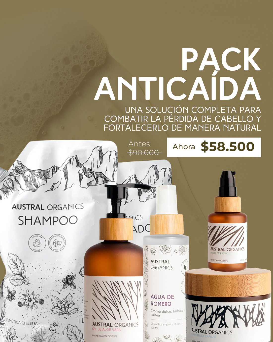 Rutina Anticaida Cyber day 35%OFF(Agua de romero de regalo)