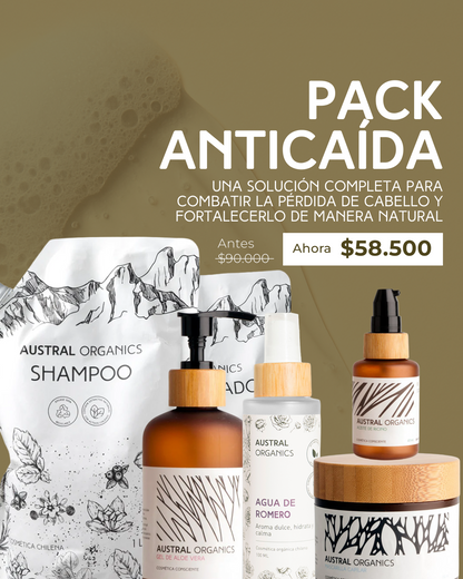 Rutina Anticaida Cyber day 35%OFF(Agua de romero de regalo)