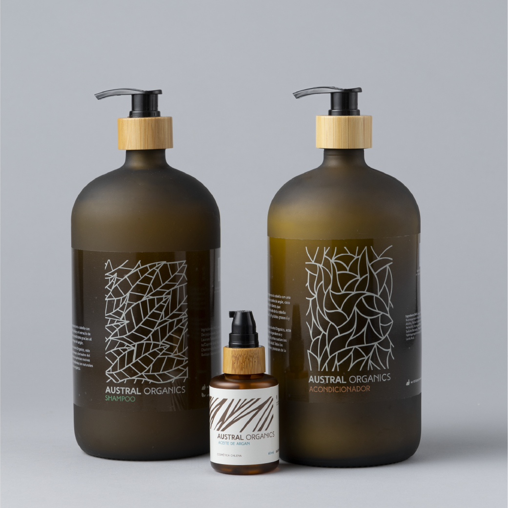 Shampoo 1 L + Acondicionador 1L + Aceite  Ricino Regalo!